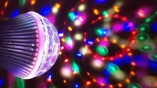 Inside a new 6 colour LED disco style lamp.  (plus modifications)