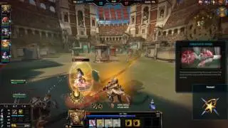 Smite мои 1 видос по игре (играл как нуб )