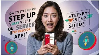 How to create v2ray vless server | Setting up on Http injector app | Complete Guide