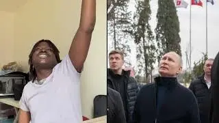 INCROYABLE :: VLADIMIR POUTINE VISITE L'UKRAINE