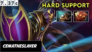CemaTheSlayer Silencer Hard Support - Dota 2 Patch 7.37c Pro Pub Full gameplay