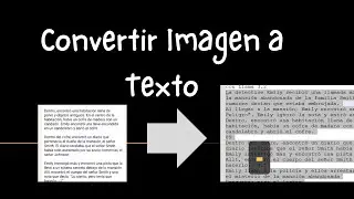Convertir Imagen a Texto - Rapido y facil