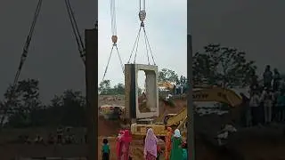 Railway Bridge construction