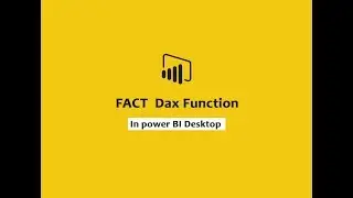 FACT function (DAX) - (DAX) | FACT function (DAX) In Power BI Desktop