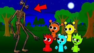 SIREN HEAD VS INCREDIBOX SPRUNKI Cartoon Animation