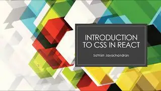 Tutorial 29 How to use CSS in React JS