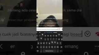 teh isma audina lagi curhat