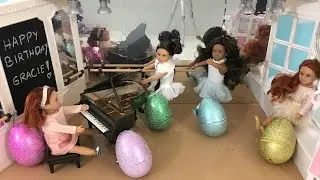 Love to Dance Ballet Studio Lori Dolls Lego Friends Surprise Eggs | Kids Station