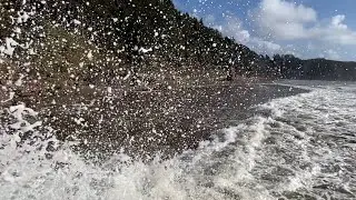 Cannon Beach Sneaker Wave