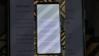 How to check SAR level in sumsung.// Android secret code. 