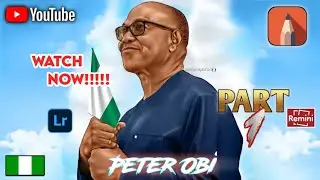 Peter obi|| digital painting using autodesk sketchbook||drawing