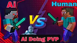 Ai Is Going To Play Minecraft | Ai Is Going To Do PVP | Minecraft Ai