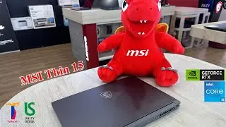 MSI Thin 15 B13UCX - 1465ID Intel Core i5 - 13420H Nvidia RTX 2050 | Budget Gaming Laptop 2024