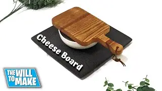 How To Build A Simple Cheese Board / Charcuterie Board | Woodworking | Cutting Board | DIY |