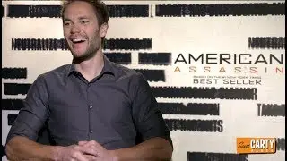 Taylor Kitsch talks fans and social media - AMERICAN ASSASSIN - with Scott Carty