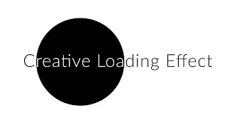 Creative Loading Effect  Invert Text Color | CSS |