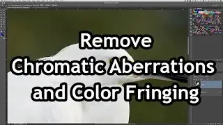 Remove chromatic aberrations and color fringing