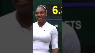 Serena Williams returns 138mph serve in Wimbledon mixed doubles