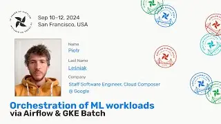 Orchestration of ML workloads via Airflow and GKE Batch