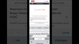 ChatGPT Plugins | Tischreservierung 