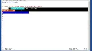 Configuring access using htaccess