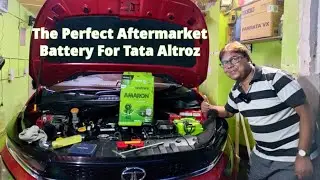 The Perfect Aftermarket Replacement Battery For Tata Altroz #tataaltroz #carbattery #amaron