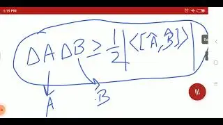 Uncertainty Relation between Operators||∆A∆B||#Physics#Quantum mechanics