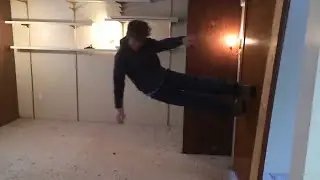 Should this guy go to Jail ?  I Would NOT Arrest This Guy Even Thou He Kicked A Door Open
