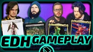 Elesh Norn vs Marrow-Gnawer vs Obuun vs Isshin [EDH/Commander, Magic the Gathering Gameplay 2023]