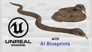 Medhue Python with AI in Unreal Engine!!