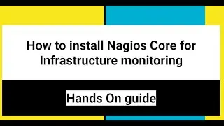 Install Nagios Core in Ubuntu 20.04, Install Plugins, configure infrastructure monitoring: localhost