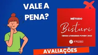 (REVIEW) [FUVEST 2023] MÉTODO BISTURI - LEITURA GUIADA - JU PALERMO, VALE A PENA? #SHORTS