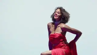 Hard source LED lighting set-up in fashion photography with Wayne Johns