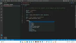 Creating a Database in MySQL using PHP 720p and 1080p full HD video | Free Projects1