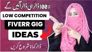 Fiverr Gig Ideas to Make Money Online | low competition gigs on fiverr