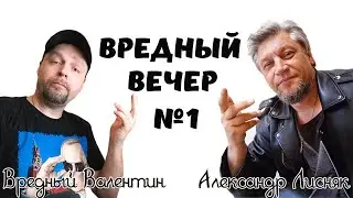 Вредный Вечер №1 / В гостях Александр Лисняк / Общаемся под пивко !