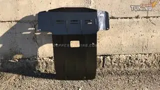 Защита двигателя Мерседес МЛ 164. Защита картера Mercedes W164. Tuning. Тюнинг запчасти. Обзор