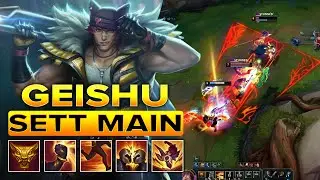 Geishu Sett Montage 2024 - Best Sett Plays Season 14