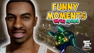 FUNNY MOMENTS with Mods | GTA SA Definitive Edition Android 4K