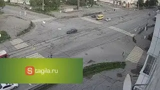 В Нижнем Тагиле пьяный водитель врезался в ограждение во время погони