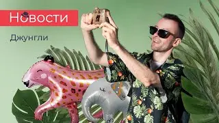 НОВОСТИ -  ДЖУНГЛИ, новинки в сфере оформления 2024