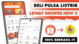 Cara Beli Token Listrik di Shopee || Beli Pulsa Listrik Lewat Shopee