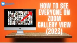 How To See EVERYONE On Zoom Gallery View ✅