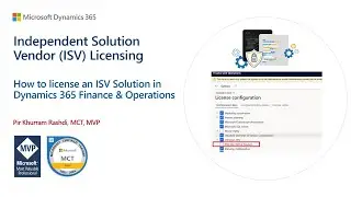 How to license an ISV Solution in Dynamics 365 Finance