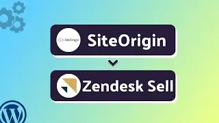 Integrating SiteOrigin with Zendesk Sell | Step-by-Step Tutorial | Bit Integrations