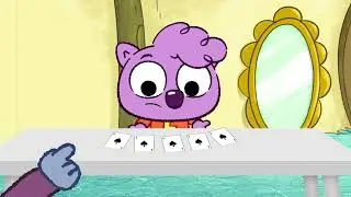Paw Work It Out Wombats Animation Clip: Malik & Zadie Playing Cards