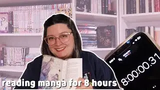 reading manga for 8 hours likes its my job | spend the day reading manga with me
