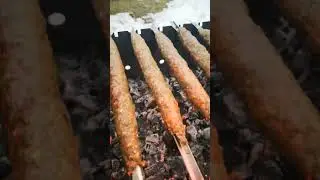 Прикол, Магия Розжига мангала электросваркой)))Не повторять !!Шашлычному сезон))