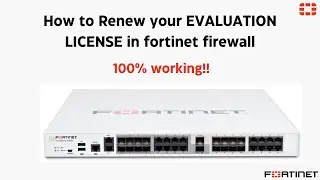 How to renew your Evaluation VM #FORTINET #vmware #fortiOS7.2.4