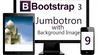 Using Bootstrap Jumbotron with Fixed Background Image
